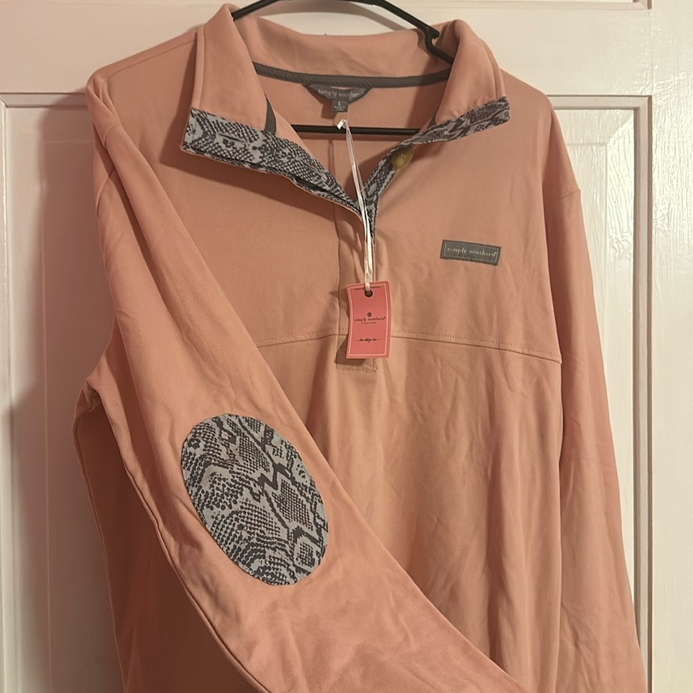 simply southern pink pullover